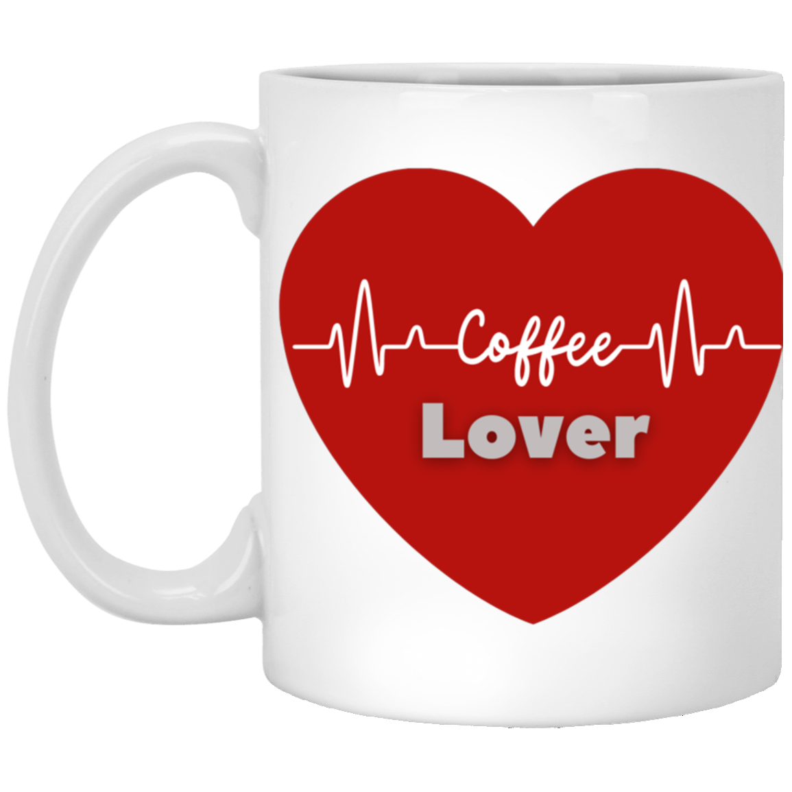 Heart Coffee Lover 11 oz. Mug