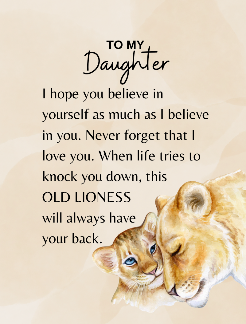 Cozy Plush Fleece Blanket - 50x60| To My Daughter Blanket - Believe In Yourself