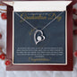 Gift For Graduation Day | Forever Love Necklace | Congratulations!