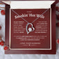 Gift for My Smokin' Hot Wife Necklace | Anniversay Gift | From Husband