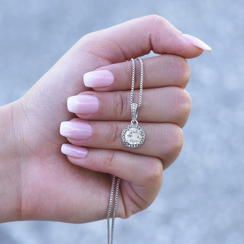 Graduation Gift For My Daughter, Alluring Beauty Necklace | Love, Mom & Dad