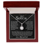 Graduation Gift For My Daughter, Eternal Hope Necklace | Love, Mom & Dad