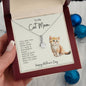 To My Cat Mom | Alluring Beauty Necklace | Thank You For Everything | Mother's Day | Special Occasion