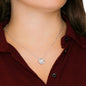Gift For My Daughter | Love Knot Necklace | I Believe In You | Love, Dad