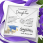 Gift For My Daughter | Love Knot Necklace | Proud Of You Daughter | Love, Mom & Dad