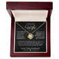Gift For My Beautiful Wife | Love Knot Necklace | Can't Live Without You | Spouse | Love, Your Husband