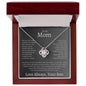 To Mom | Forever Love Necklace | For All The Times I Forgot To Thank You | From Son