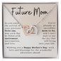 To My Amazing Mom | Interlocking Heart Necklace | Forever Connected | Forever & Always
