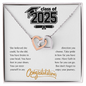 Graduation Gift, Congrats! | Interlocking Necklace | For Daughter, Niece, Bonus Daughter