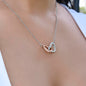 Graduation Gift, Congrats! | Interlocking Necklace | For Daughter, Niece, Bonus Daughter