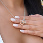 To Future Mom | Interlocking Hearts Necklace | Forever Connected | Happy Mother's Day