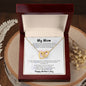 To My Beautiful Mom | Interlocking Hearts Necklace | Forever Connected | Forever & Always
