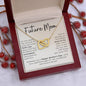 To Future Mom | Interlocking Hearts Necklace | Forever Connected | Happy Mother's Day