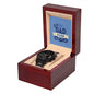 Gift For The Best Dad Ever | Black Chronograph Watch | Father's Day Gift, Dad, Brother, Uncle