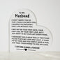 Gift For Husband | "Can't Live Without You" | Perfect Gift For Loved Ones