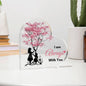 To My Daughter | Square Acrylic Plaque | I Am Always With You