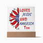 America Plaque | Unique Gift For Loved Ones