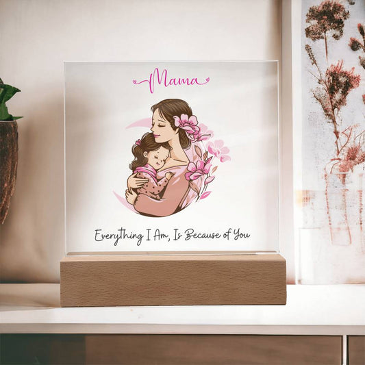 Gift For Mom or Daughter | "My Everything" Acrylic Plaque