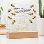For Daughter's Graduation | "All Your Memories, All You Need" | Acrylic Plaque | Congratulations!