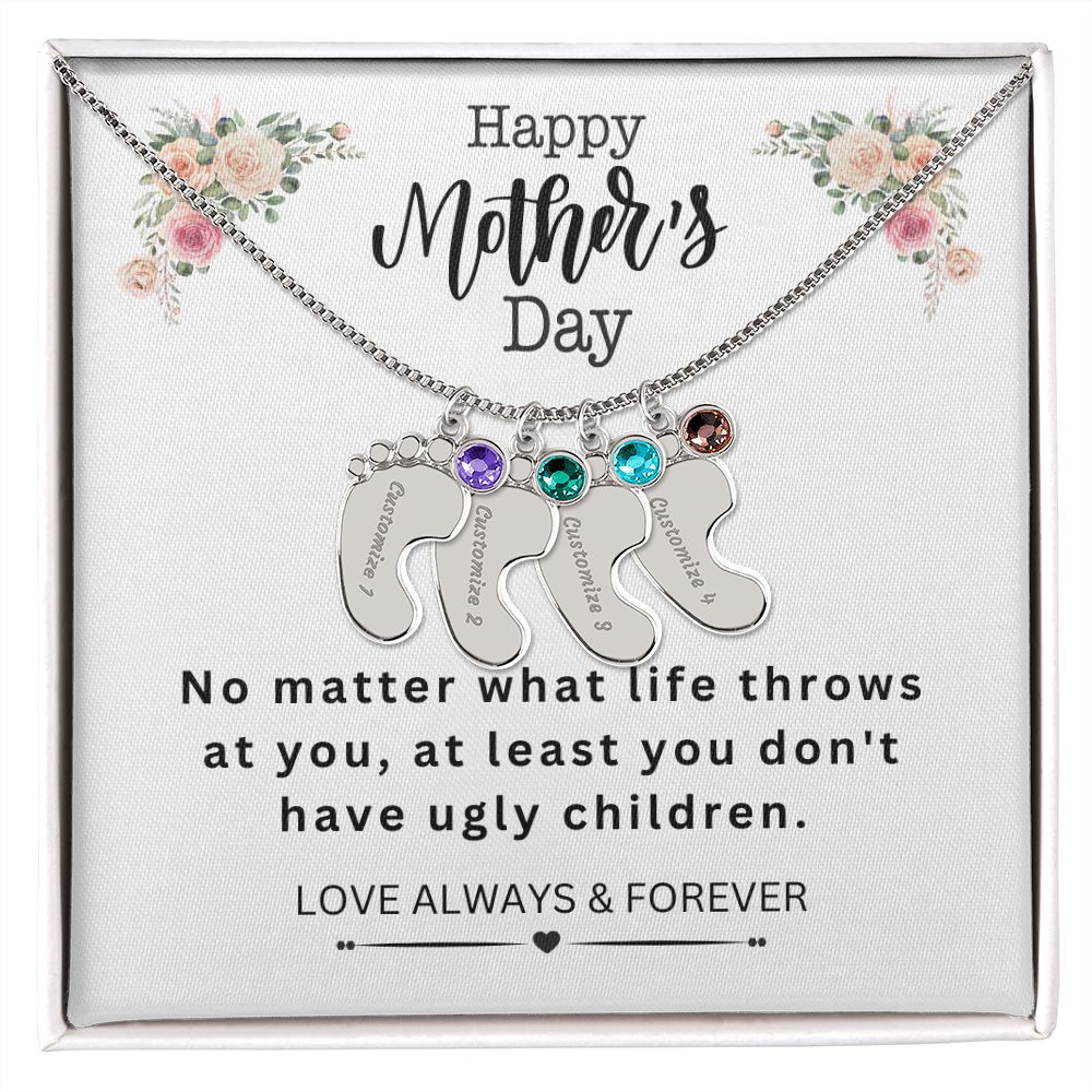 Gift For Mom | Happy Mother's Day | Gift For Mom | From Kids | Love Always | Customize Name