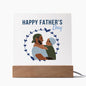 The Perfect Gift For Dad | Square Acrylic Plaque | Happy Father's Day!