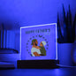 The Perfect Gift For Dad | Square Acrylic Plaque | Happy Father's Day!