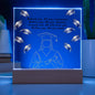 For Daughter's Graduation | "All Your Memories, All You Need" | Acrylic Plaque | Congratulations!