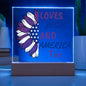 America Plaque | Unique Gift For Loved Ones