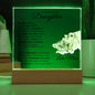 Gift For Daughter | Acrylic Plaque | "This Lioness Will Always Have Your Back" Love, Mom