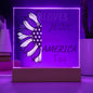 America Plaque | Unique Gift For Loved Ones