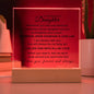 Gift For Daughter "You Will Always Be..." A Memorable and Exclusive Keepsake
