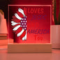 America Plaque | Unique Gift For Loved Ones
