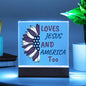 America Plaque | Unique Gift For Loved Ones