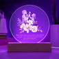 Gift For Mom or Daughter | "Apart In Distance But Never In Heart" Acrylic Plaque