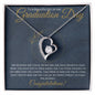 Gift For Graduation Day | Forever Love Necklace | Congratulations!