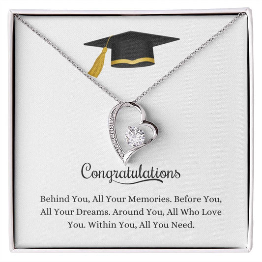 Gift For The Graduate | Forever Love Necklace | Graduation