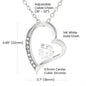Gift ForThe Best Mom Ever | Forever Love Necklace | Birthday & Holiday Gift For Mom