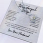 To My Wife | Forever Love Necklace | From Husband, Spouse, Significant Other