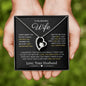 I Can't Live Without You Wife Necklace