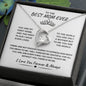 Gift ForThe Best Mom Ever | Forever Love Necklace | Birthday & Holiday Gift For Mom