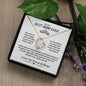 Gift ForThe Best Mom Ever | Forever Love Necklace | Birthday & Holiday Gift For Mom