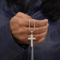 Gift For My Son on Graduation Day | Steel Cross Necklace | Proud Of You Son