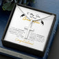 Gift For My Son on Graduation Day | Steel Cross Necklace | Proud Of You Son