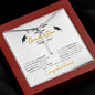 Gift For My Son on Graduation Day | Steel Cross Necklace | Proud Of You Son