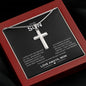 Gift For My Son | Cross Necklace From Mom | Love Always.