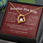 necklace gift to my smokin hot wife 18k yellow gold finish