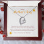 To Mom | Forever Love Necklace | Happy Mother's Day | Love, Forever & Always