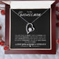 To My Badass Mom | Forever Love Necklace | My Fearless SuperHero | I Love You Always