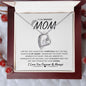 To My Badass Mom | Forever Love Necklace | I Love You Forever & Always