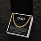 To My Dad | Cuban Link Chain | I Love You, Dad